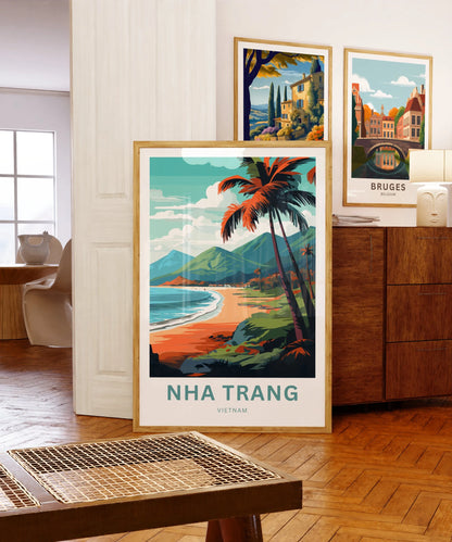 Nha Trang Travel Poster