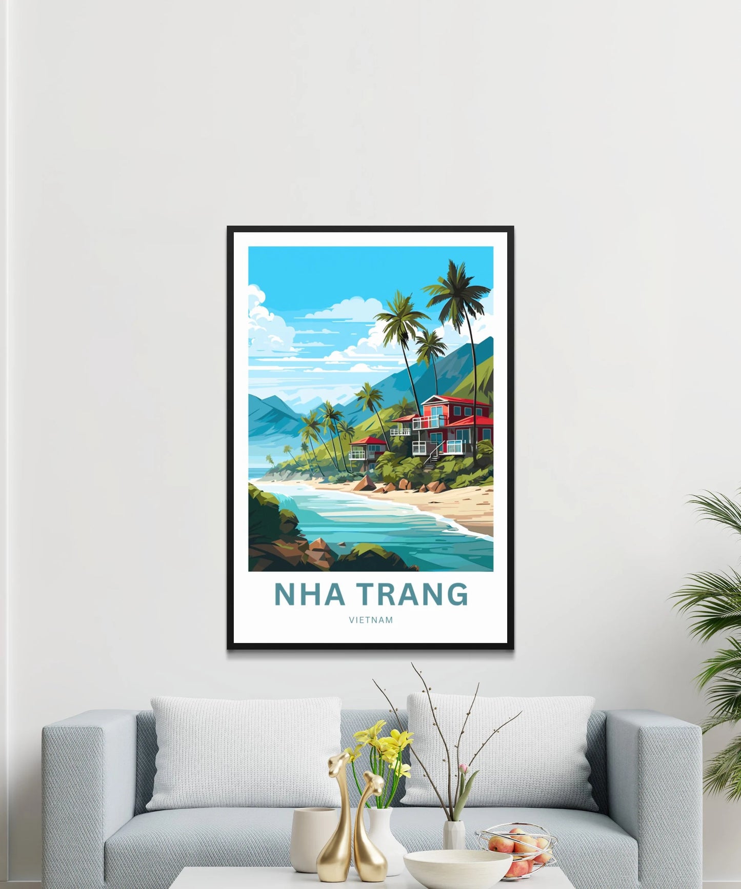 Nha Trang Travel Poster