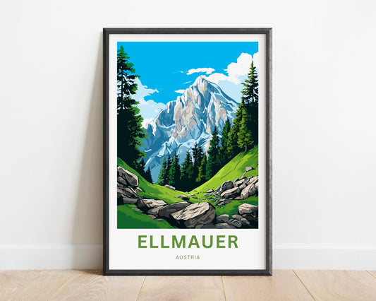 Ellmauer Travel Poster
