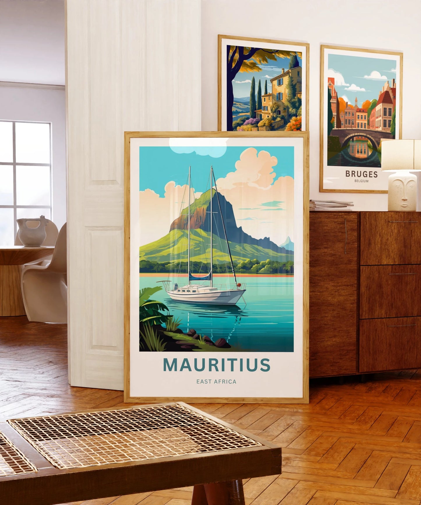 Mauritius Travel Poster