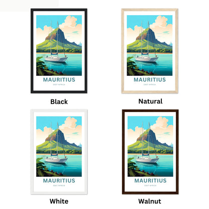 Mauritius Travel Poster