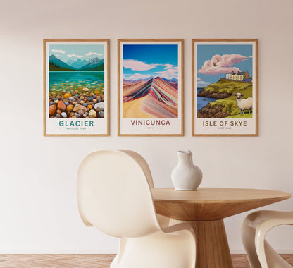 Vinicunca Travel Poster