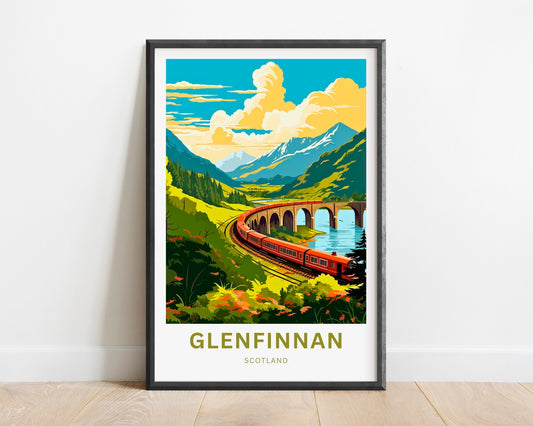 Glenfinnan Travel Poster