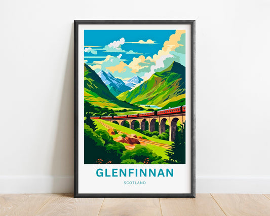 Glenfinnan Travel Poster
