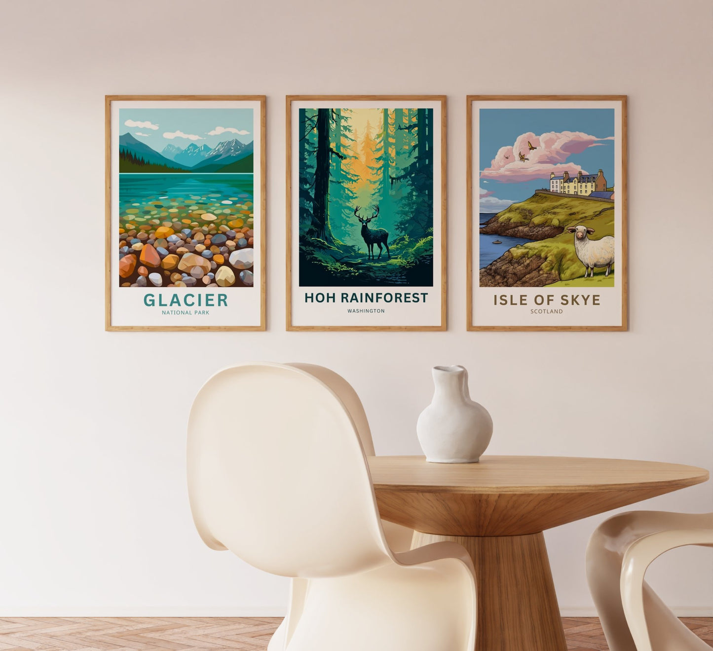 Hoh Rainforest Travel Poster