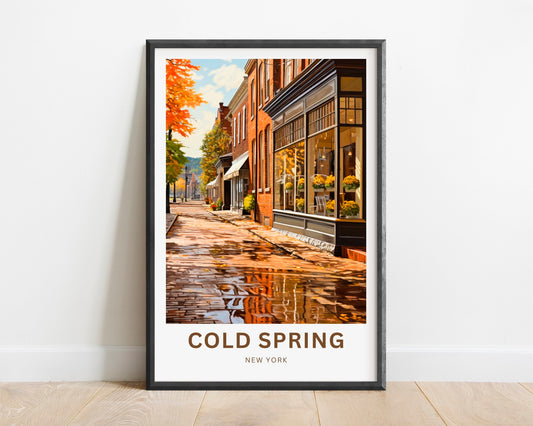 Cold Spring Travel Poster