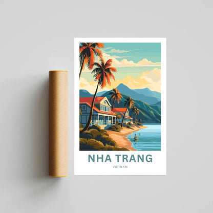 Nha Trang Travel Poster