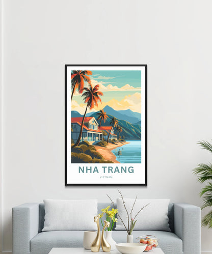 Nha Trang Travel Poster