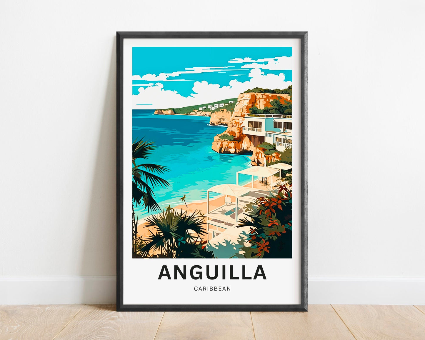 Anguilla Travel Poster