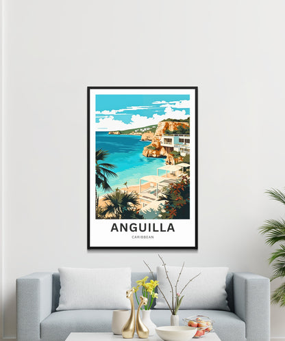 Anguilla Travel Poster