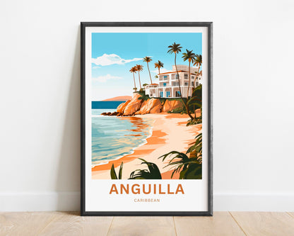 Anguilla Travel Poster