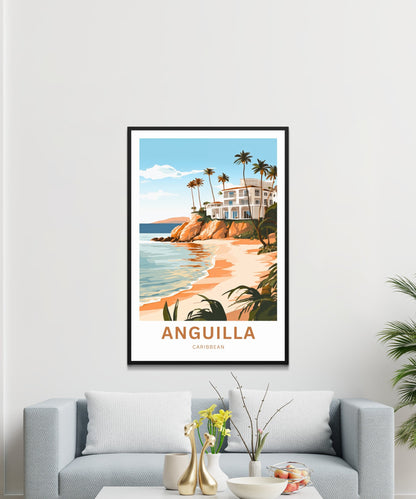 Anguilla Travel Poster