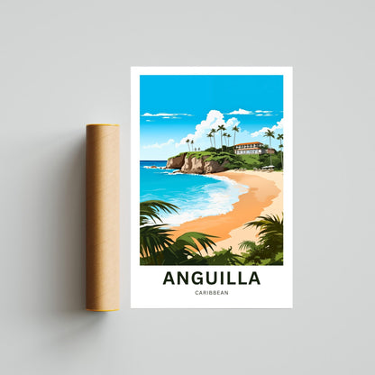 Anguilla Travel Poster