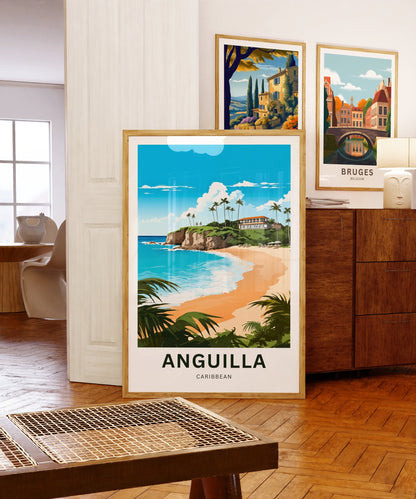 Anguilla Travel Poster