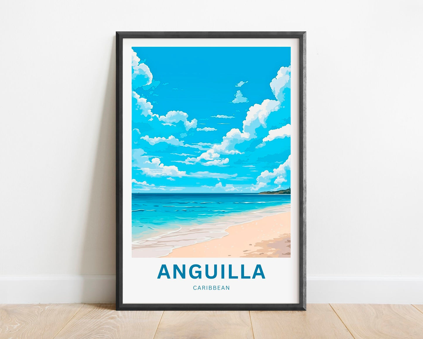 Anguilla Travel Poster