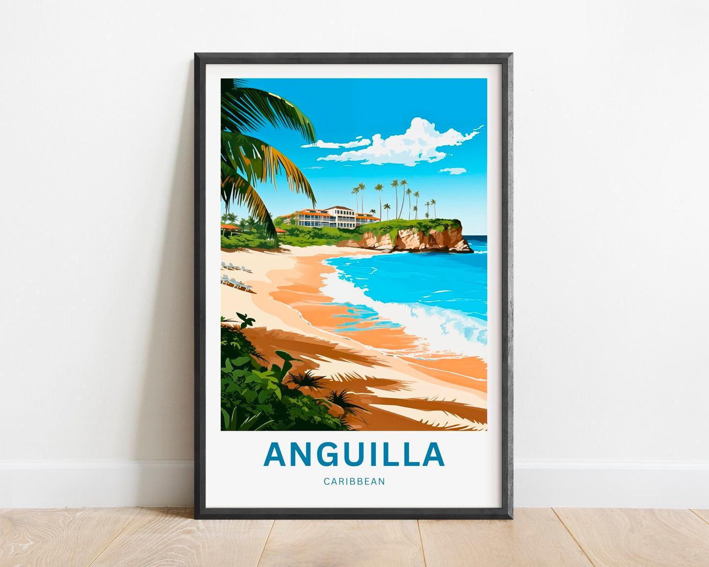 Anguilla Travel Poster