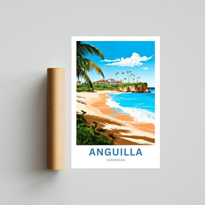 Anguilla Travel Poster