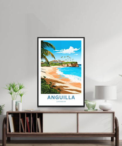 Anguilla Travel Poster