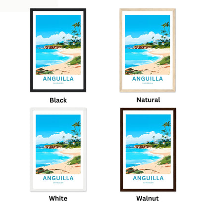 Anguilla Travel Poster