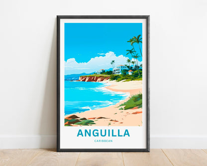 Anguilla Travel Poster