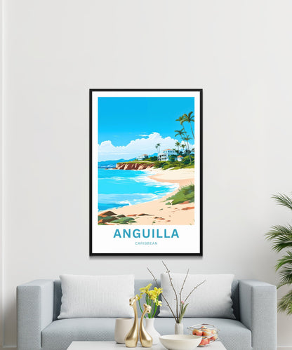 Anguilla Travel Poster