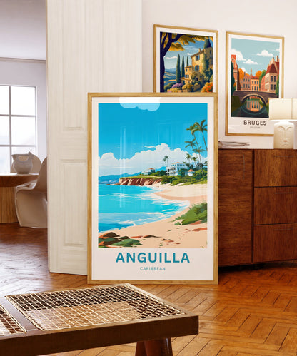 Anguilla Travel Poster