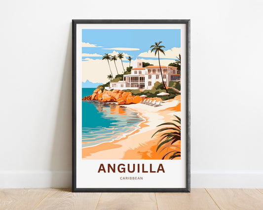 Anguilla Travel Poster