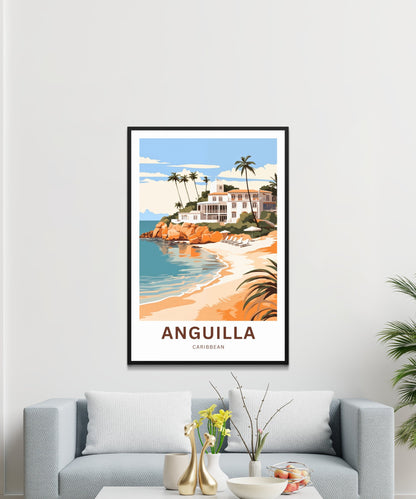 Anguilla Travel Poster