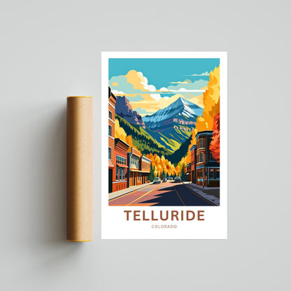 Telluride Travel Poster