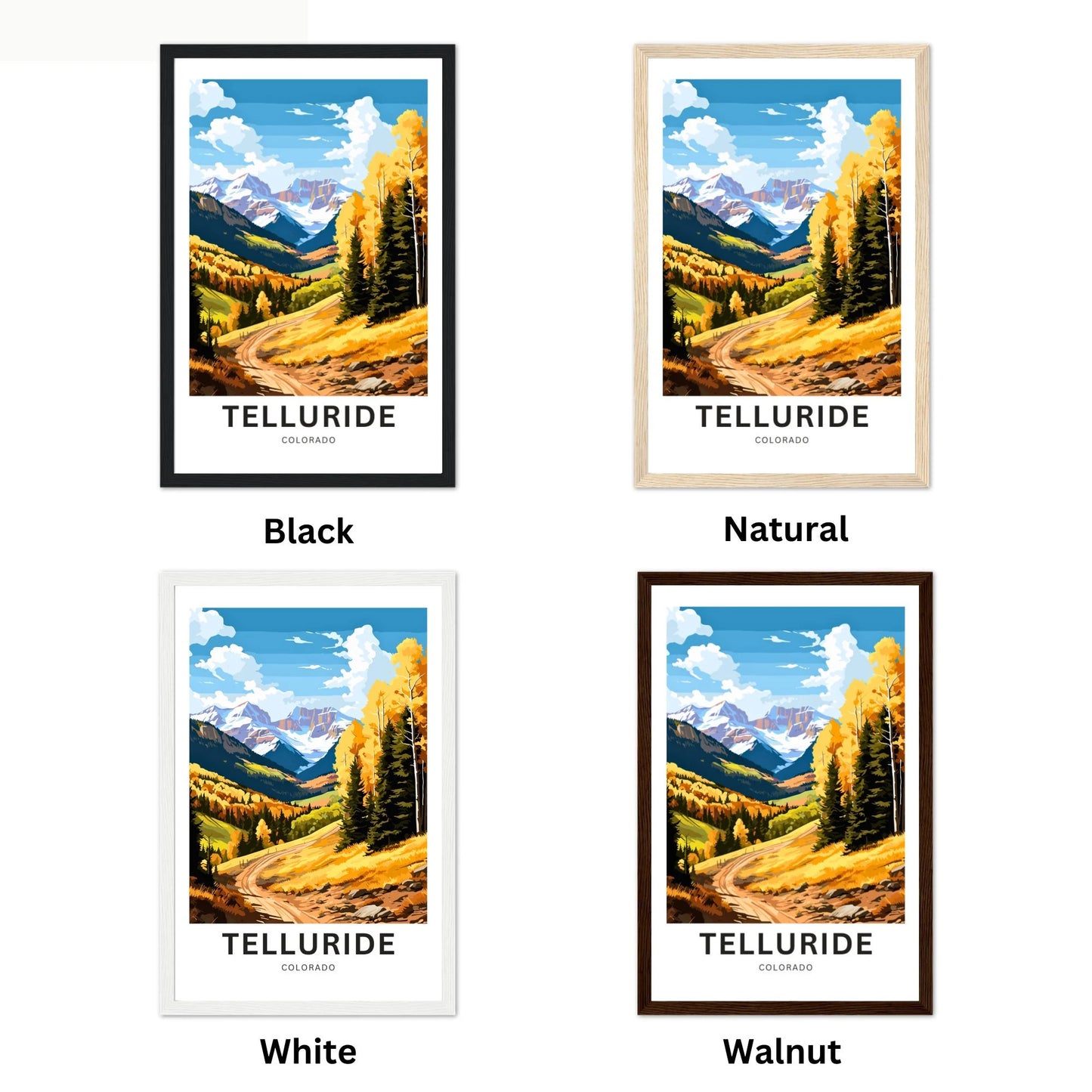 Telluride Travel Poster