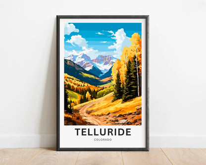 Telluride Travel Poster