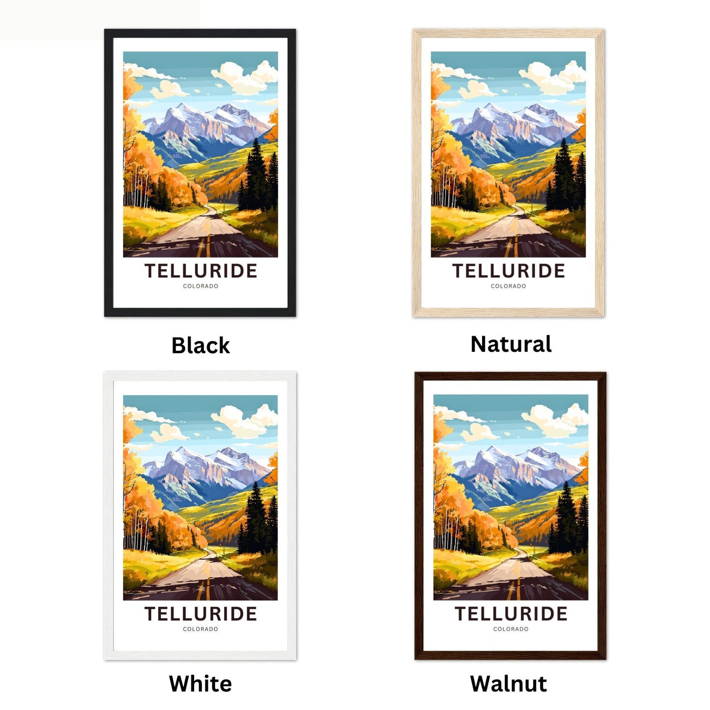 Telluride Travel Poster