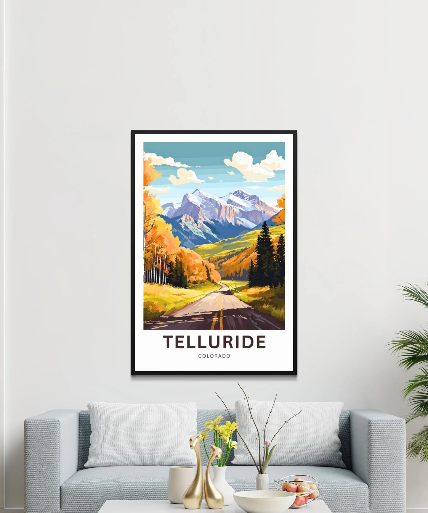 Telluride Travel Poster