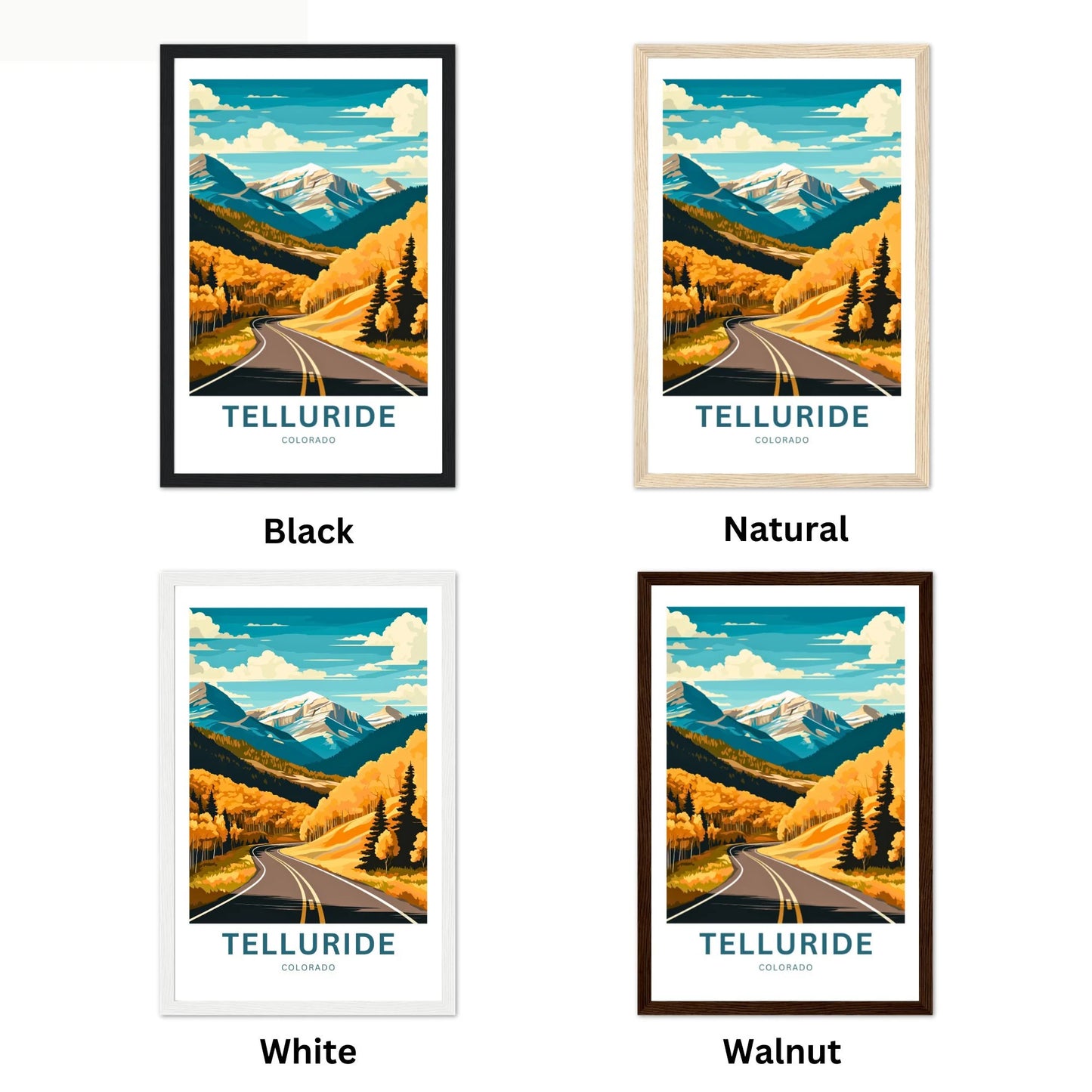 Telluride Travel Poster