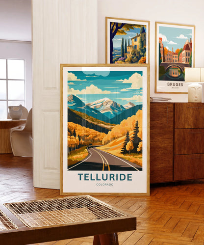 Telluride Travel Poster