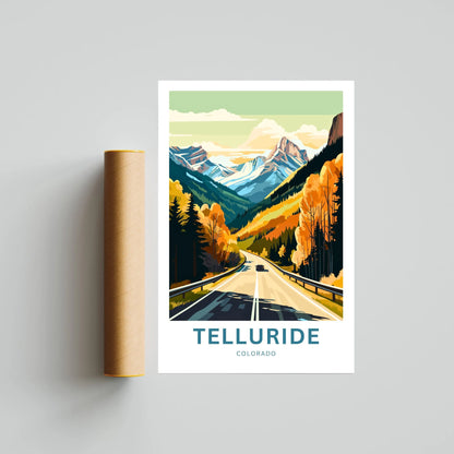 Telluride Travel Poster