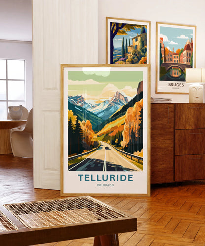 Telluride Travel Poster