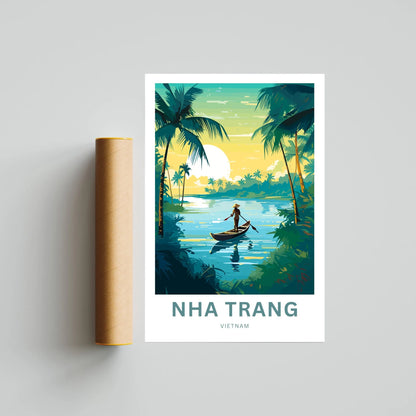 Nha Trang Travel Poster