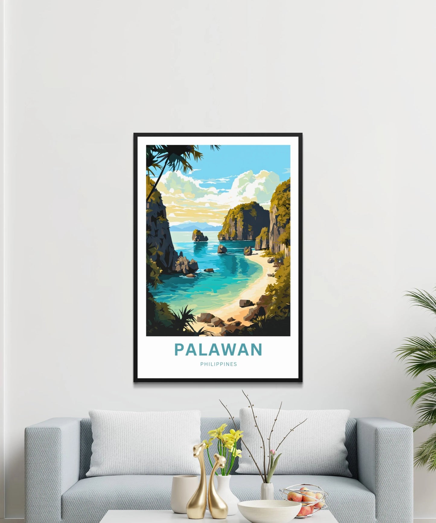 Palawan Travel Poster