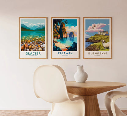 Palawan Travel Poster