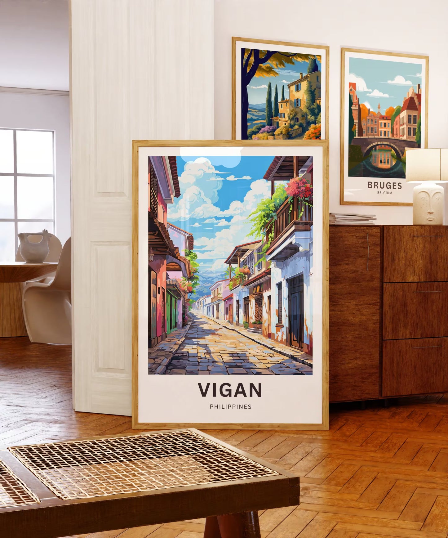 Vigan Travel Poster