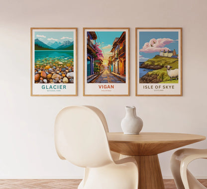 Vigan Travel Poster