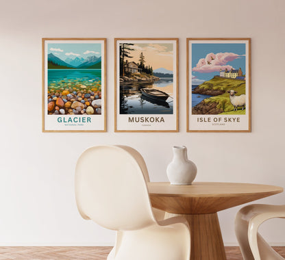 Muskoka Travel Poster