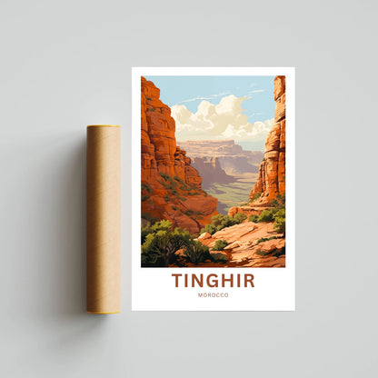 Tinghir Travel Poster