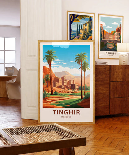 Tinghir Travel Poster