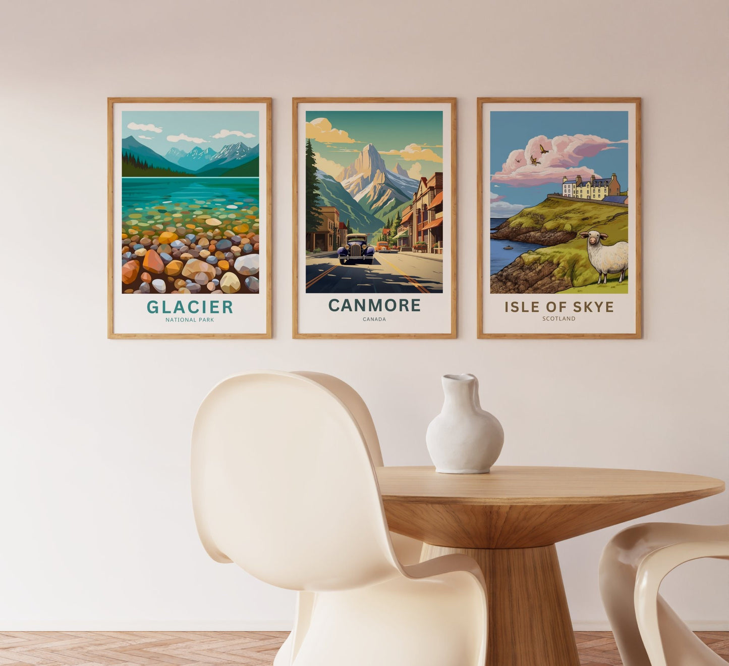 Canmore Travel Poster