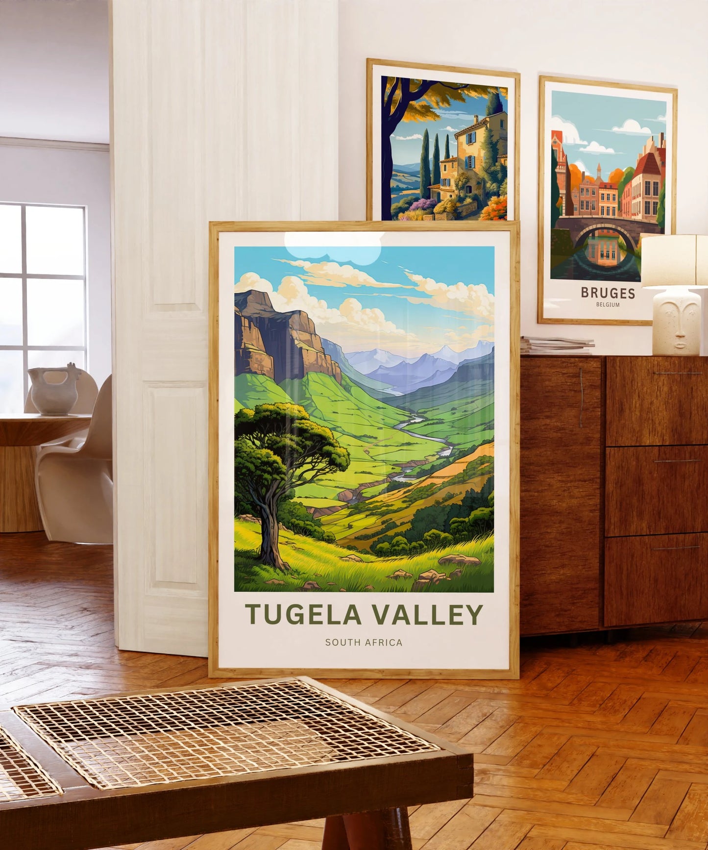 Tugela Valley Travel Poster