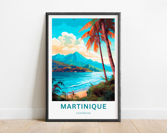 Martinique Travel Poster