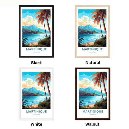 Martinique Travel Poster