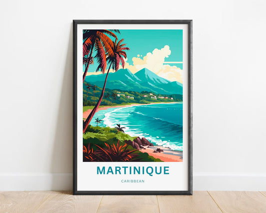 Martinique Travel Poster